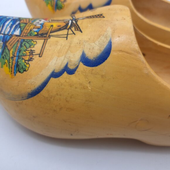 Pair of Dutch Wooden Clogs -Klompen - Picture 11 of 11